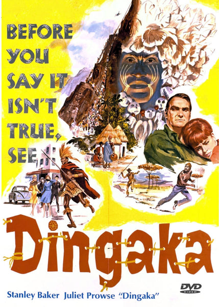 Dingaka 1965 DVD Stanley Baker Juliet Prowse Ken Gampu Jamie Uys Bob Courtney THE GODS MUST BE CRAZY